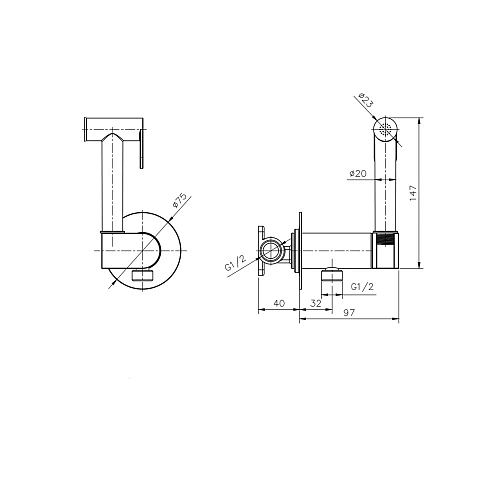 Гигиенический душ RUSH Capri (CA1435-97) Гигиенический душ RUSH Capri (CA1435-97)