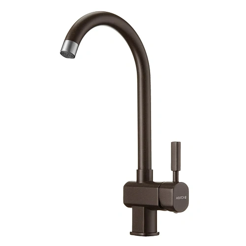 Смеситель для кухни Aquaton Лиам кофе 1AX003FCXX280 Смеситель для кухни Aquaton Лиам кофе 1AX003FCXX280