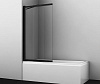 Картинка анонса товара «шторка на ванну wasserkraft dill 61s02-100ws fixed wasserschutz черный»