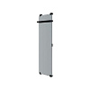 Картинка анонса товара «полотенцесушитель электрический allen brau infinity 140x44 с рейлингом и креплением, черный браш 003 00305021»