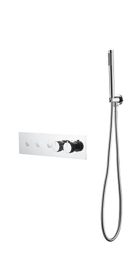 Смеситель для ванны Boheme FUSION TERMO 131-SYS-CR CHROME Смеситель для ванны Boheme FUSION TERMO 131-SYS-CR CHROME