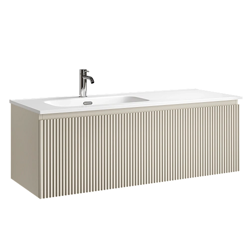 Тумба под раковину SANCOS Snob SNR1.0120LCE R 1.0 1195х445х406 Beige Soft подвесная Тумба под раковину SANCOS Snob SNR1.0120LCE R 1.0 1195х445х406 Beige Soft подвесная