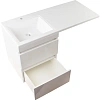 Тумба под раковину Style Line Даллас 110 люкс PLUS эмаль белый СС-00002350 Тумба под раковину Style Line Даллас 110 люкс PLUS эмаль белый СС-00002350