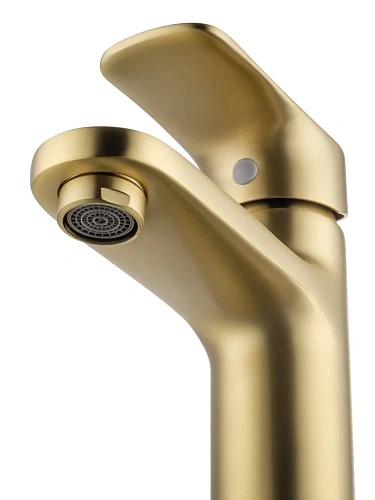 Смеситель для раковины Wonzon & Woghand брашированное золото (WW-XH-011-BG) Смеситель для раковины Wonzon & Woghand брашированное золото (WW-XH-011-BG)