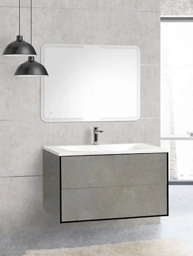 Тумба под раковину CEZARES PREMIER-HPL-100-2C-SO-CESTR-BLUM 500x1000 мм Тумба под раковину CEZARES PREMIER-HPL-100-2C-SO-CESTR-BLUM 500x1000 мм