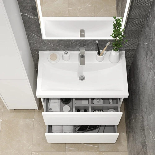 Тумба под раковину BRIZ Риччи т8-60 под раковину Фостер 360 03-08060-06 00 БЕЛ белый Тумба под раковину BRIZ Риччи т8-60 под раковину Фостер 360 03-08060-06 00 БЕЛ белый