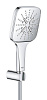 Картинка анонса товара «душевой гарнитур grohe rainshower smartactive 130 cube 26589000 3 вида струй, хром»