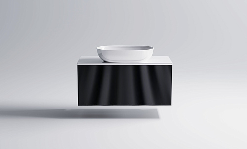 Тумба с раковиной Astra-Form М-40 Slim 900 мм 03190006ral7024+05060017+04010016+волна вертикальная темно-серый (RAL7024 матовый) Тумба с раковиной Astra-Form М-40 Slim 900 мм 03190006ral7024+05060017+04010016+волна вертикальная темно-серый (RAL7024 матовый)