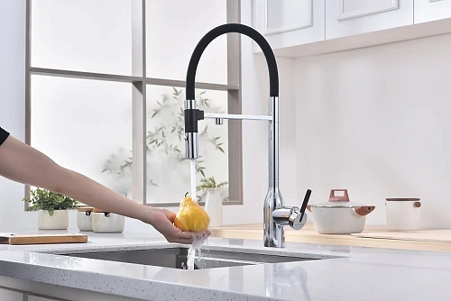 Смеситель для кухни Paulmark Magneto One хром Ma213188-CR Смеситель для кухни Paulmark Magneto One хром Ma213188-CR