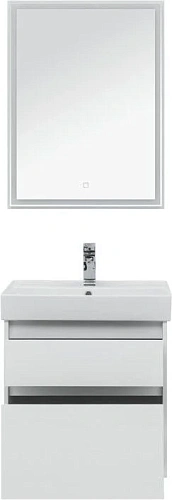 Комплект мебели Aquanet Nova Lite 60 белый (2 ящика) 00242921 Комплект мебели Aquanet Nova Lite 60 белый (2 ящика) 00242921