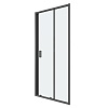 Душевая дверь Niagara Eco NG-651-9AB (90x190) профиль черный, стекло прозрачное Душевая дверь Niagara Eco NG-651-9AB (90x190) профиль черный, стекло прозрачное