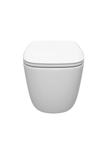 Унитаз подвесной CEZARES COMFORT CZR-380-TH-TOR/SC безободковый с сиденьем Унитаз подвесной CEZARES COMFORT CZR-380-TH-TOR/SC безободковый с сиденьем