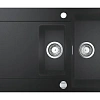 Кухонная мойка GROHE K500 с 1,5 чашей, 1000 x 500 мм, черный гранит (31646AP0) Кухонная мойка GROHE K500 с 1,5 чашей, 1000 x 500 мм, черный гранит (31646AP0)