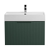 Картинка анонса товара «тумба под раковину cezares premium 55440 plisse verde opaco 900x440 подвесная»