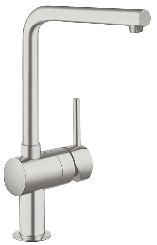Смеситель для кухни GROHE Minta с L-изливом, суперсталь (31375DC0) Смеситель для кухни GROHE Minta с L-изливом, суперсталь (31375DC0)
