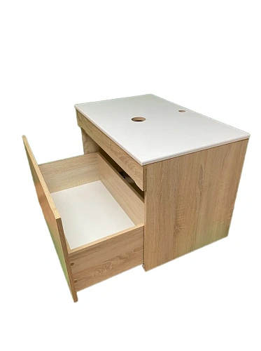 Тумба под раковину Sintesi STL.W7817 подвесная со столешницей Тумба под раковину Sintesi STL.W7817 подвесная со столешницей