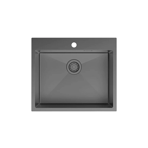 Кухонная мойка IDDIS Haze (HAZ59GMi77) нержавеющая сталь, графит, 590x510 Кухонная мойка IDDIS Haze (HAZ59GMi77) нержавеющая сталь, графит, 590x510