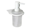 Дозатор жидкого мыла WasserKRAFT Kammel K-8399WHITE белый Дозатор жидкого мыла WasserKRAFT Kammel K-8399WHITE белый