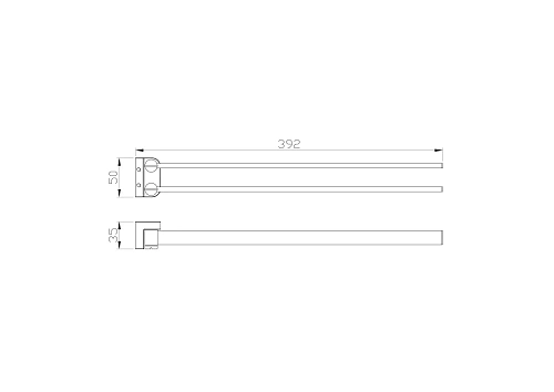 Полотенцедержатель Wonzon & Woghand хром (WW-9531) Полотенцедержатель Wonzon & Woghand хром (WW-9531)