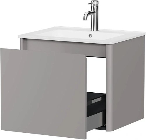 Тумба под раковину Allen Brau Gravity 60 1.370012.PGM платина матовый Тумба под раковину Allen Brau Gravity 60 1.370012.PGM платина матовый