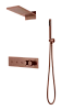 Душевая система Boheme Fusion 131-BRB встраиваемая с термостатом, BRUSHED BRONZE