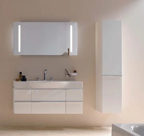 Тумба под раковину Laufen Palace New 0130.2 (4.0130.2.075.475.1) 1190x460x380мм, белый глянцевый Тумба под раковину Laufen Palace New 0130.2 (4.0130.2.075.475.1) 1190x460x380мм, белый глянцевый