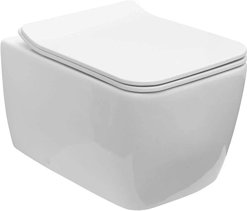 Унитаз подвесной Allen Brau Liberty 4.33007.20 с крышкой, белый Унитаз подвесной Allen Brau Liberty 4.33007.20 с крышкой, белый