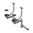 Детальная картинка товара «сифон для кухни omoikiri wk-2c-gm 4956498»