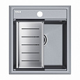 Кухонная мойка Paulmark STEPIA 45 с коландером ADVANCE брашированная PM114651-GRM+A375-BS Кухонная мойка Paulmark STEPIA 45 с коландером ADVANCE брашированная PM114651-GRM+A375-BS