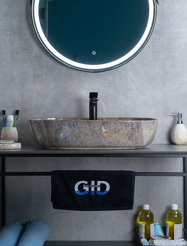 Раковина Gid Mnc346T 54471 накладная под камень глянцевая 61x41x14 Раковина Gid Mnc346T 54471 накладная под камень глянцевая 61x41x14