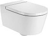 Картинка анонса товара «крышка-сиденье roca inspira round soft close 80152200b с микролифтом, петли хром»