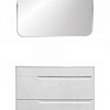 Комплект мебели Эстет Kare Luxe 80 напольный 2 ящика белый ФР-00006003/ФР-00005719 Комплект мебели Эстет Kare Luxe 80 напольный 2 ящика белый ФР-00006003/ФР-00005719