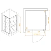Душевой уголок RGW PA-078-1 (RGW PA-008 + Z-060-2) 1000x1000 мм 3508078100-11 хром Easy Clean Душевой уголок RGW PA-078-1 (RGW PA-008 + Z-060-2) 1000x1000 мм 3508078100-11 хром Easy Clean
