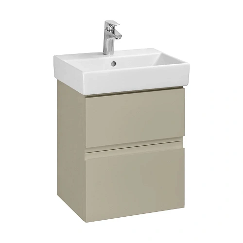 Тумба под раковину Roca Oleta 50 капучино, 2 ящика, A857638515 Тумба под раковину Roca Oleta 50 капучино, 2 ящика, A857638515