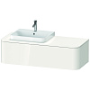 Картинка анонса товара «тумба под раковину duravit happy d.2 plus hp4942l2222 подвесная 130 см белая»