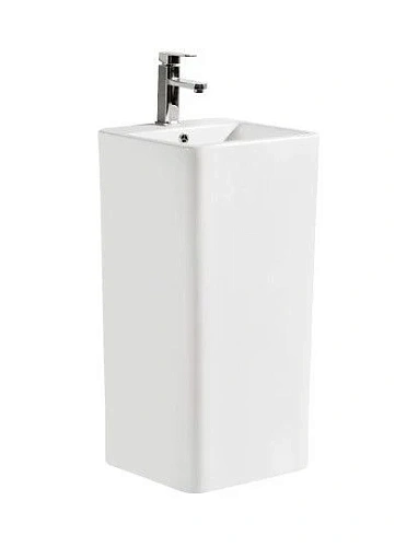 Раковина CeramaLux P7004L напольная, белый Раковина CeramaLux P7004L напольная, белый