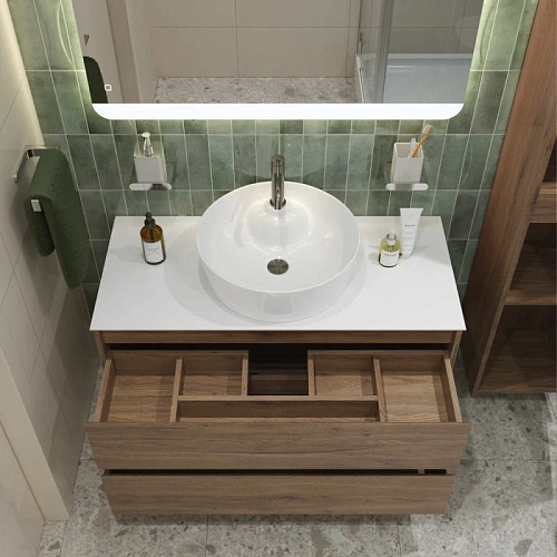 Тумба со столешницей и раковиной BelBagno KRAFT 80 kraft80rt-kepbo-1306-set подвесная KRAFT80RT-KEPBO-1306-SET Тумба со столешницей и раковиной BelBagno KRAFT 80 kraft80rt-kepbo-1306-set подвесная KRAFT80RT-KEPBO-1306-SET