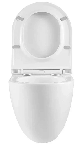 Унитаз подвесной Sintesi ELLIPSE SIN-TS-ELL-153 безободковый Tornado 3.0 с крышкой-сиденьем дюропласт, микролифт Унитаз подвесной Sintesi ELLIPSE SIN-TS-ELL-153 безободковый Tornado 3.0 с крышкой-сиденьем дюропласт, микролифт