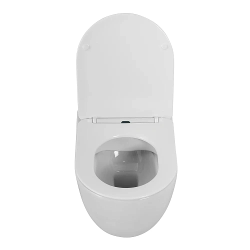 Унитаз подвесной CEZARES COMFORT CZR-191-TH/CZR-2316-SC безободковый с сиденьем Унитаз подвесной CEZARES COMFORT CZR-191-TH/CZR-2316-SC безободковый с сиденьем