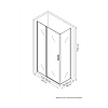 Душевой уголок BERGES LEGOS LS-2 1200х800 061045 Душевой уголок BERGES LEGOS LS-2 1200х800 061045
