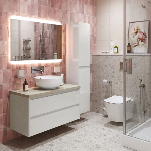 Тумба со столешницей и раковиной BelBagno KRAFT 80 kraft80bo-kepmco-1077-set подвесная KRAFT80BO-KEPMCO-1077-SET Тумба со столешницей и раковиной BelBagno KRAFT 80 kraft80bo-kepmco-1077-set подвесная KRAFT80BO-KEPMCO-1077-SET