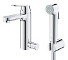Картинка анонса товара «смеситель для раковины grohe eurosmart cosmopolitan однорычажный m-size, хром (24191000)»