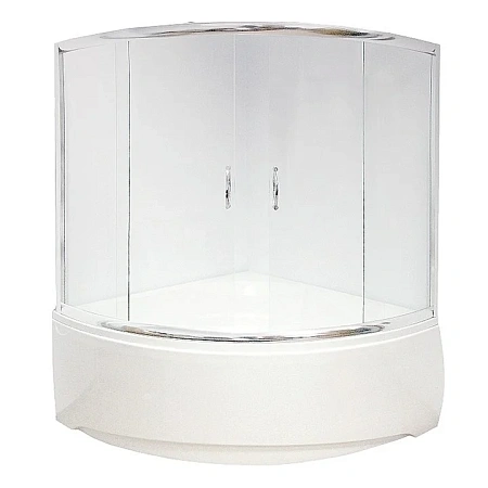 Шторка на ванну Aquanet Malta, прозрачное стекло 00154814 Шторка на ванну Aquanet Malta, прозрачное стекло 00154814