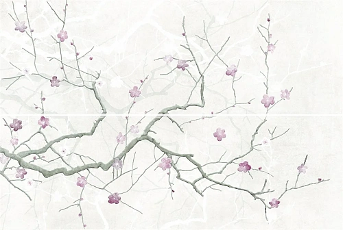 Панно Cersanit Haiku светло-серый 50x75 HI2U522 Панно Cersanit Haiku светло-серый 50x75 HI2U522