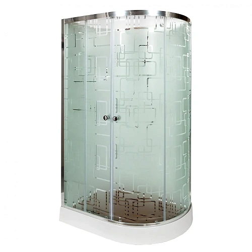 Душевая кабина Dto ЕМ (EM1512LN) 120x80 см без крыши Душевая кабина Dto ЕМ (EM1512LN) 120x80 см без крыши