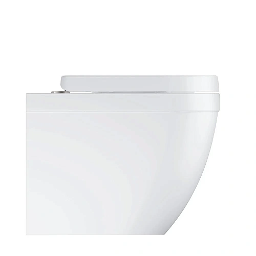 Унитаз приставной GROHE Euro Ceramic (без сиденья), альпин-белый (39339000) Унитаз приставной GROHE Euro Ceramic (без сиденья), альпин-белый (39339000)