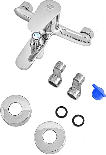 Смеситель для ванны STWORKI Алта AL-02cr , однорычажный, латунь, настенный, российский 550800 Смеситель для ванны STWORKI Алта AL-02cr , однорычажный, латунь, настенный, российский 550800