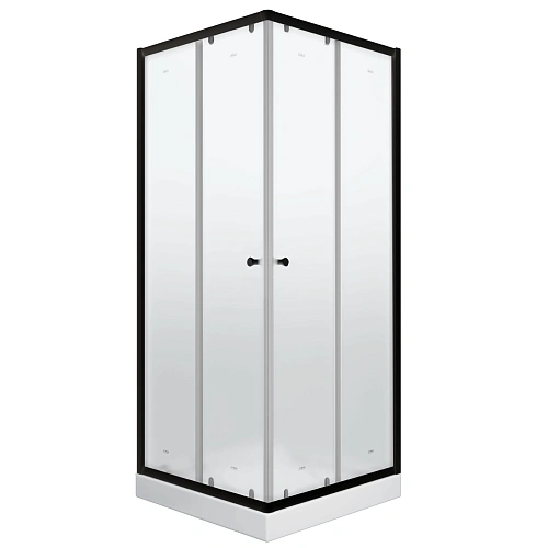 Душевой уголок Parly ZFQ81B с поддоном 80х80х190 Душевой уголок Parly ZFQ81B с поддоном 80х80х190