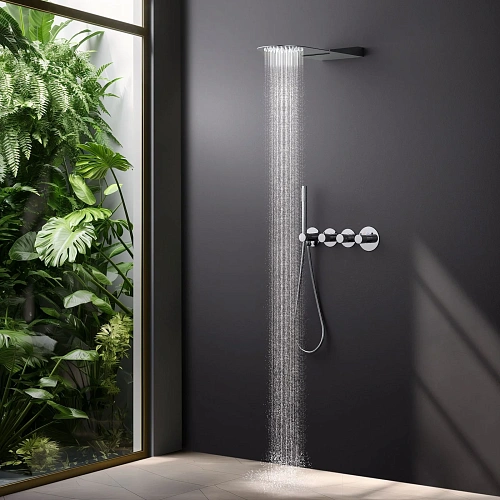 Душевая система Timo Saona SX-2350/00SM встраиваемая с термостатом хром Душевая система Timo Saona SX-2350/00SM встраиваемая с термостатом хром