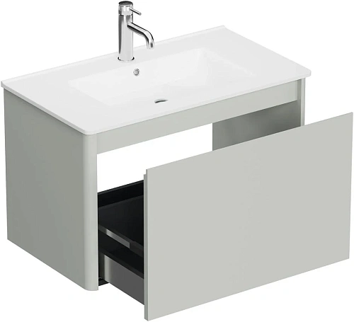 Тумба под раковину Allen Brau Gravity 80 1.370013.PWM папирус матовый Тумба под раковину Allen Brau Gravity 80 1.370013.PWM папирус матовый